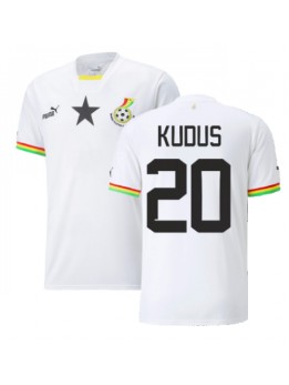Ghana Mohammed Kudus #20 Heimtrikot WM 2022 Kurzarm